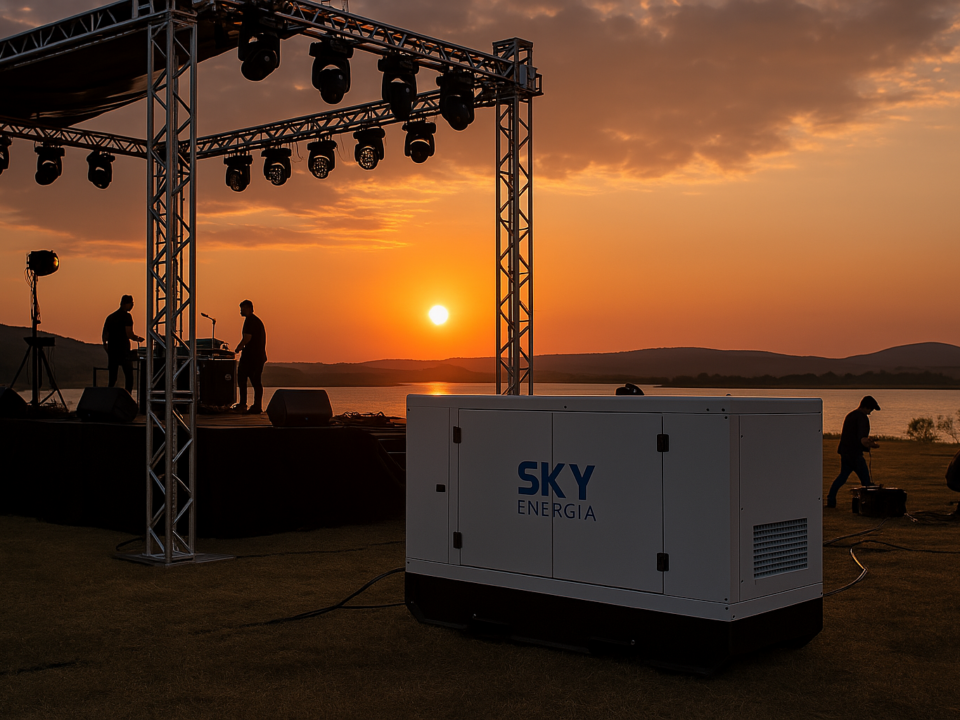 Tipos de Eventos que Precisam de Geradores de Energia: Quando Alugar é Essencial